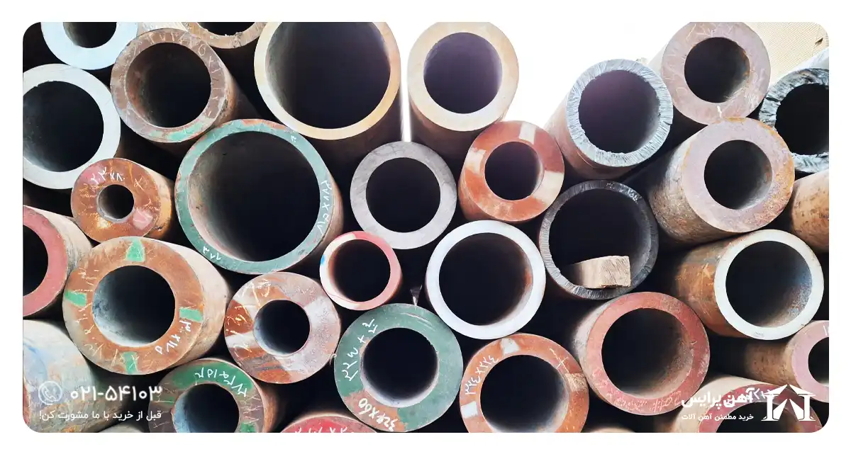 عکس لوله صنعتی گوشتدار (لوله صنعتی سنگین)